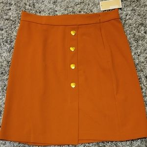 NWT Michael Korhs high waisted skirt L
